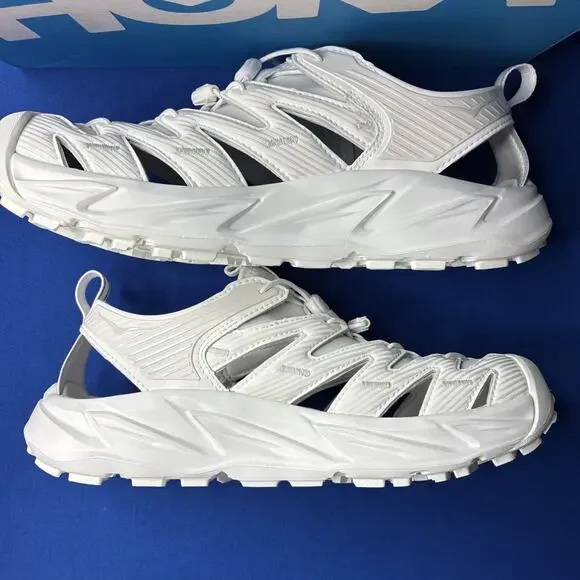 New HOKA One One Hopara White White 1123112-WHWH Men's Size 9.5 - Picture 3 of 8